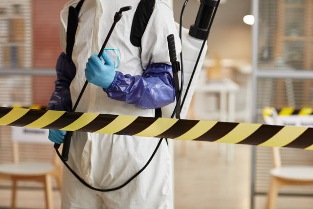Professional Hoarding Cleanup technician working in Union City, GA